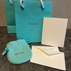 Tiffany & Co. jewelry bag + packaging bundle